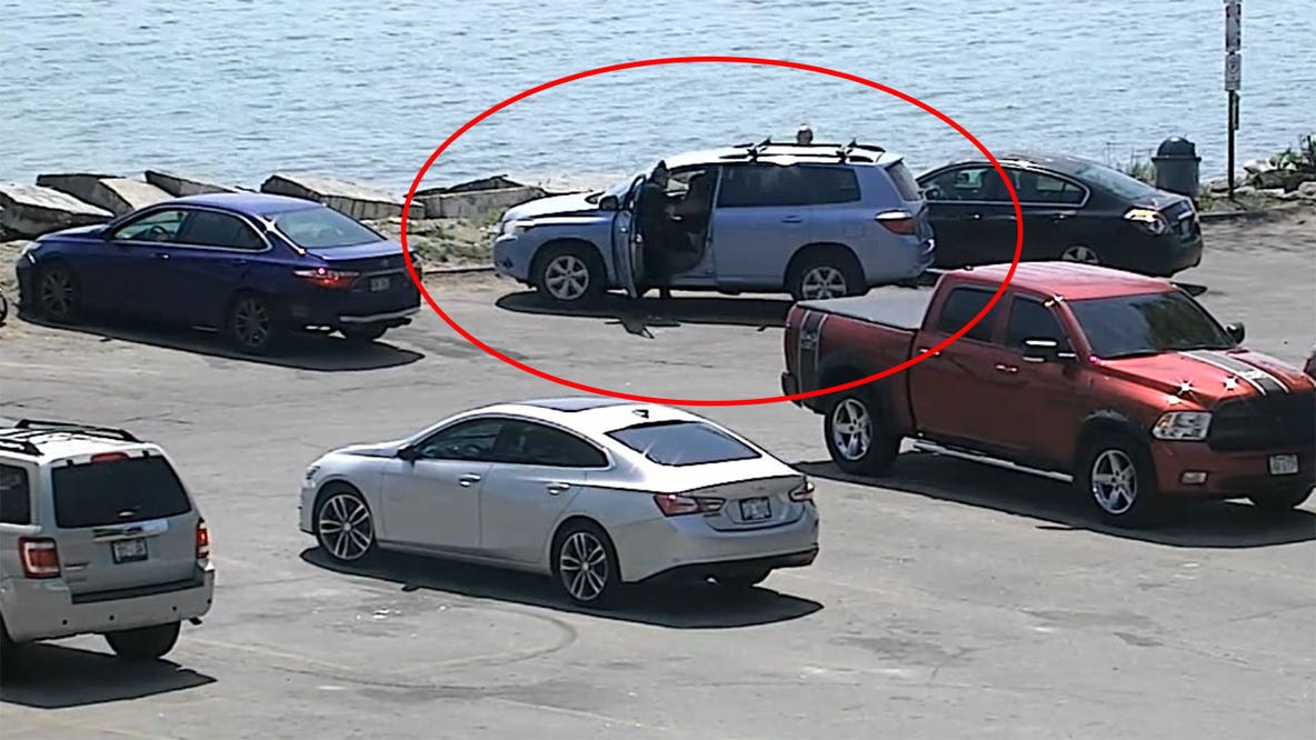 Surveillance video, deputy dragged during traffic stop